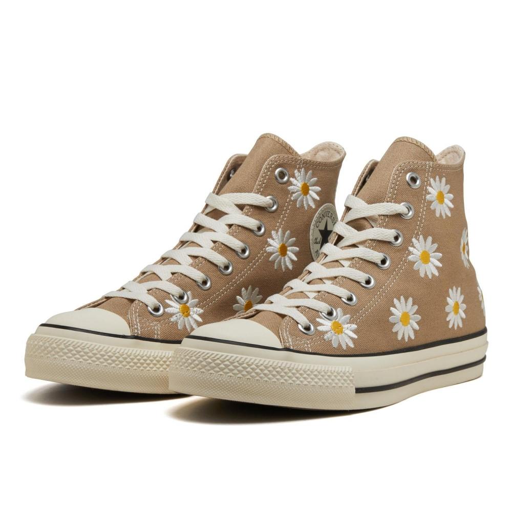 Converse All StaR R Daisy flower Hi Beige 31311231 Beige