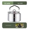 Portable Stainless Steel Outdoor Kettle