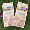 Wooden Colour Pencil 12 Colors Coloring Pencil New Capybara Colored Pencils School Office
