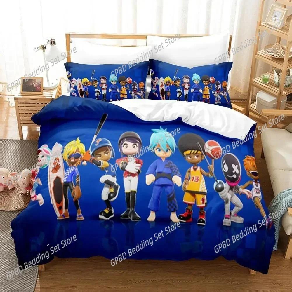 Luxury New 3D Print Game Ninjala Bedding Set Single Twin Double Queen King Cal King Size Bed Linen Set