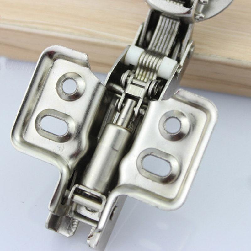 Safety Kitchen Cabinet Cupboard Door Close Full Overlay Hydraulic Hinge Plate
