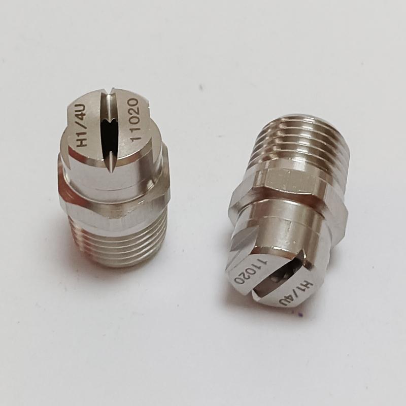 1/4" BSPT нержавеющая сталь плоскоструйная форсунка для очистки
