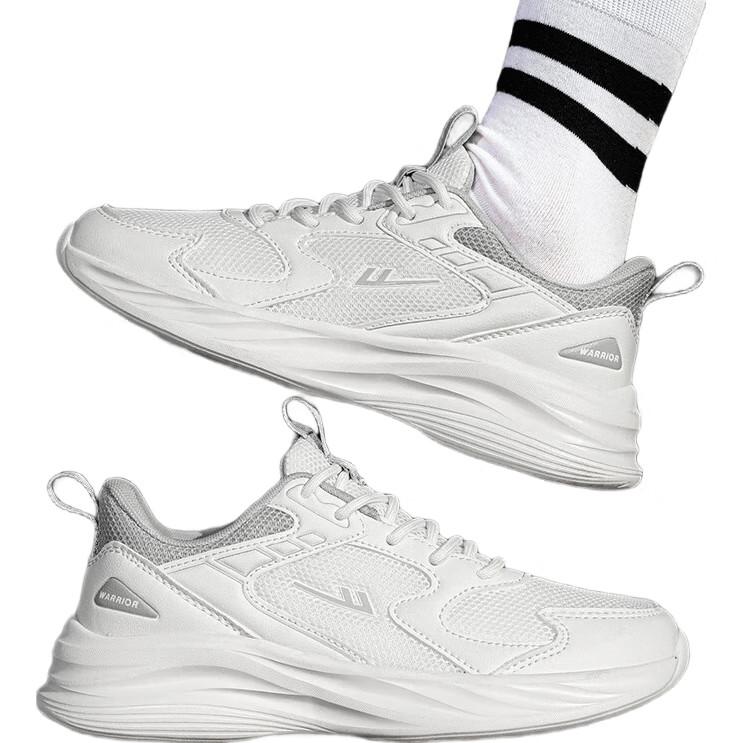 Huili Men's Shoes, Men's Sneakers, 2026 Spring And Summer New Style White Shoes, Soft-Soled Running Casual Shoes, Light Gray, Size 39
