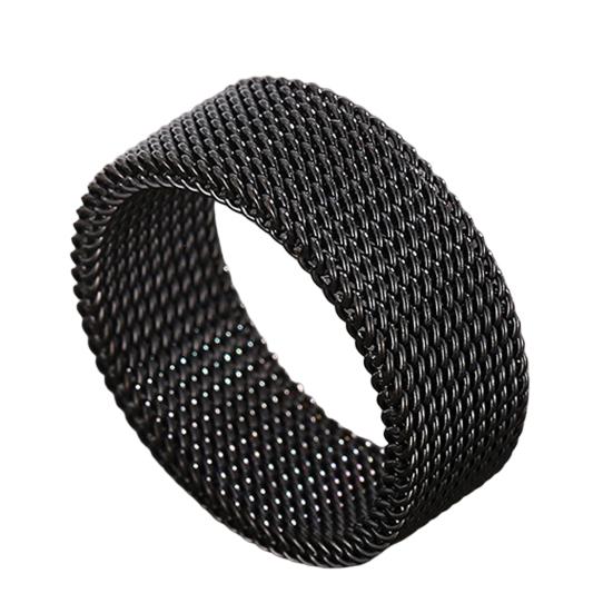 Кольцо на палец, простой стиль, яркий цвет, универсальные, гипоаллергенные, декоративная нержавеющая сталь