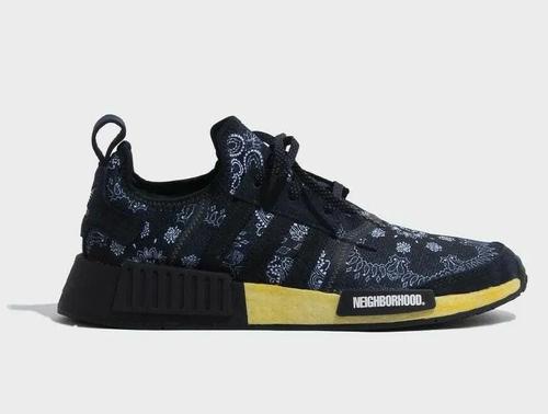 adidas NMD R1 Пейсли x Neighborhood Пейсли Темно-синий GY4158 Мужской размер