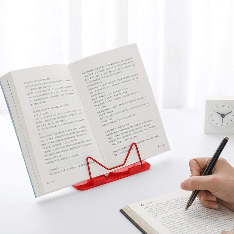 Удобная подставка для чтения, многофункциональная книжная полка, цветная подставка для книг для студентов