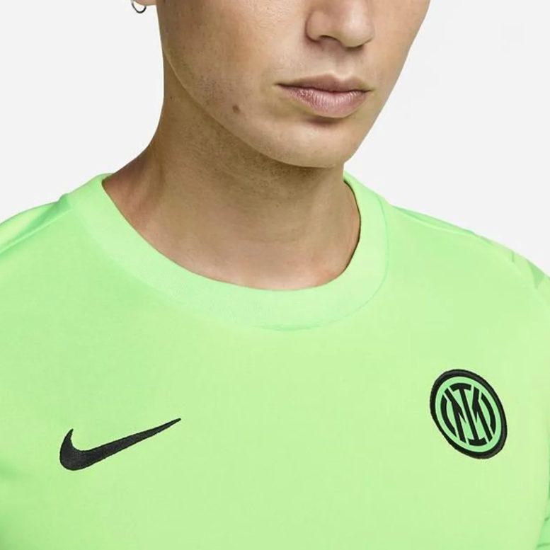 Nike T Shirts Men's Green Crew Neck Moderate DB6915-302