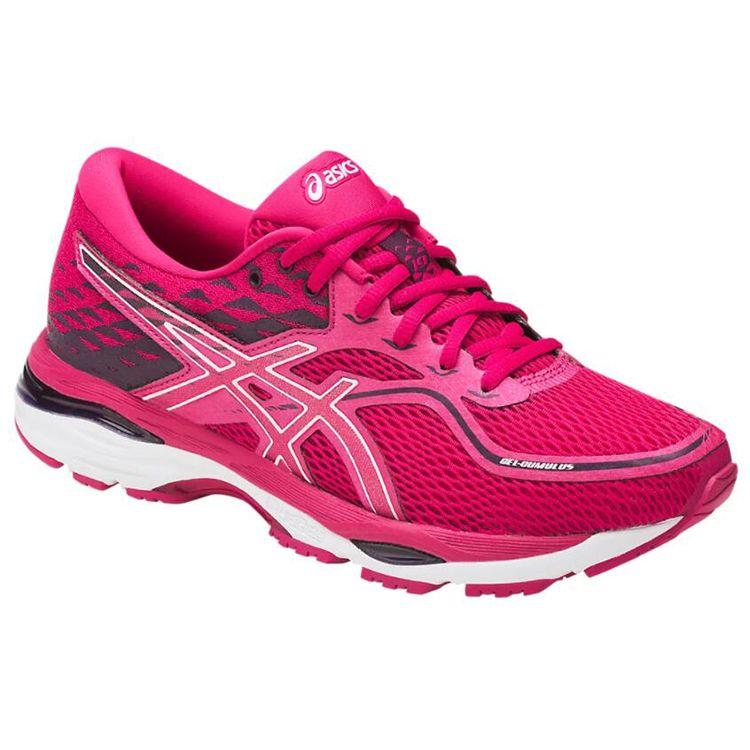 Asics Кроссовки женские Gel Cumulus 19 Cosmo Pink Белые Winter-Bloom T7B8N-2001