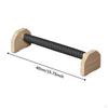 2 Pieces Push Up Bar Parallettes Handstand Bars Handles Wooden for Men Women Floor
