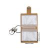 Portable Mini Photo Album with Keychain Pocket DIY Creative Key Ring for Women Men Card Holder Purse Bag Decor