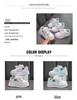 Milky Fufu Spring/Autumn Children's White Skate Shoes - Cute, Versatile, and Comfortable with Thick Soles