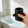 Spiral Nozzle Handheld Shower Head Powerful Massage 3D Printed Shower Head  Men's Bathing