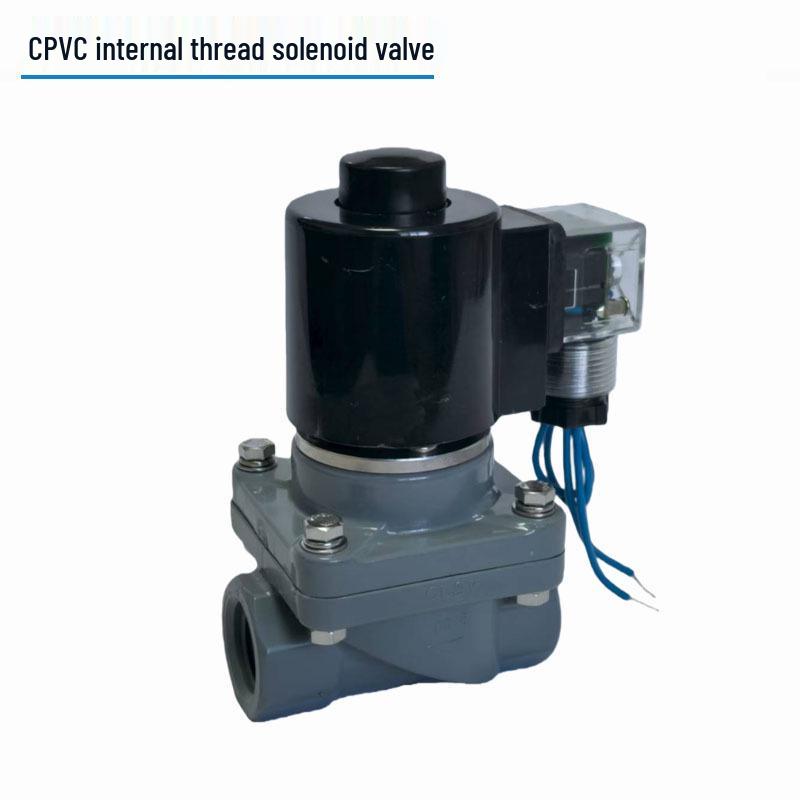 CXFY Energy-Saving Waterproof CPVC Solenoid Valve for Strong Acid and Sulfuric Acid in Chemical Industry