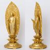 Amitabha Buddha statue, 25cm (gold plated/24k gold), sculptor: Matsuhisa Horin, model: "Jodo sect/Jishu sect", Takaoka bronzeware (Amitabha Buddha/XL)