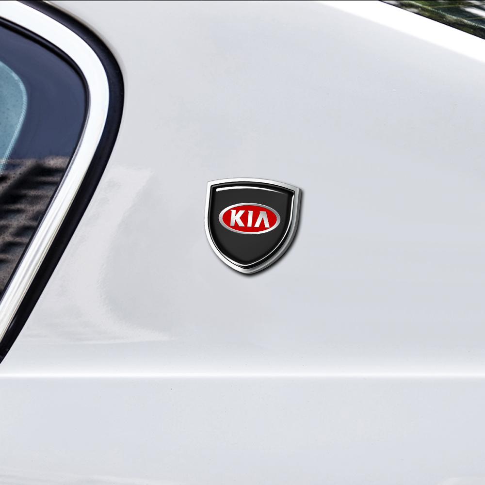 2026 Hot Car Sticker Car Styling 3D Metal Emblem Body Trunk Decor Badge Sticker For KIA Sportage Ceed Sorento Cerato Picanto Rio