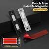 6/1sets Magnetic Cabinet Catches Door Stops Magnet Invisible Ultra-Thin Anti-Rust Door Magnet Suction with Screw Catch Hardware