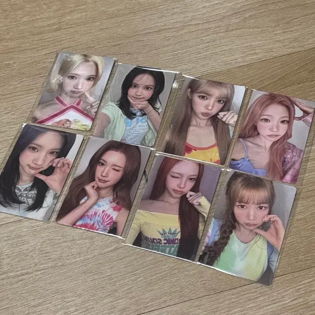 Hatuha Lemon Tang Showcase photocard 8-piece set