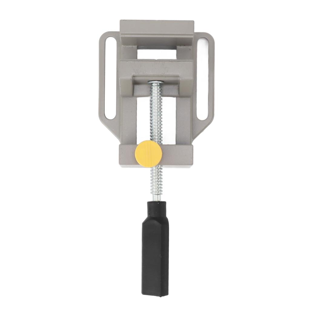 Small Drill Press Vise Aluminum Alloy Quick Release Woodworking Vise for DIY Carving Drilling