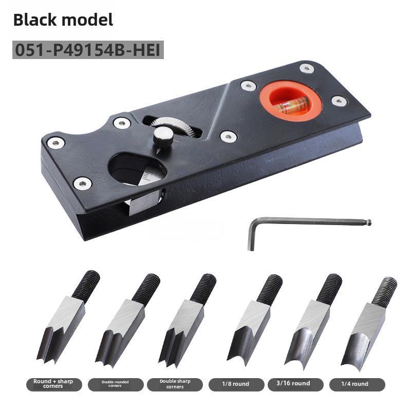 Регулируемый строгальный станок с фаской 45°: Многоугловой ручной рубанок для деревообработки.
