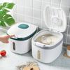 Кухонная коллекция, нано-ведро, защищенное от насекомых, влагостойкое, герметичный цилиндр для риса, зерно для собак, бытовая коробка для хранения риса