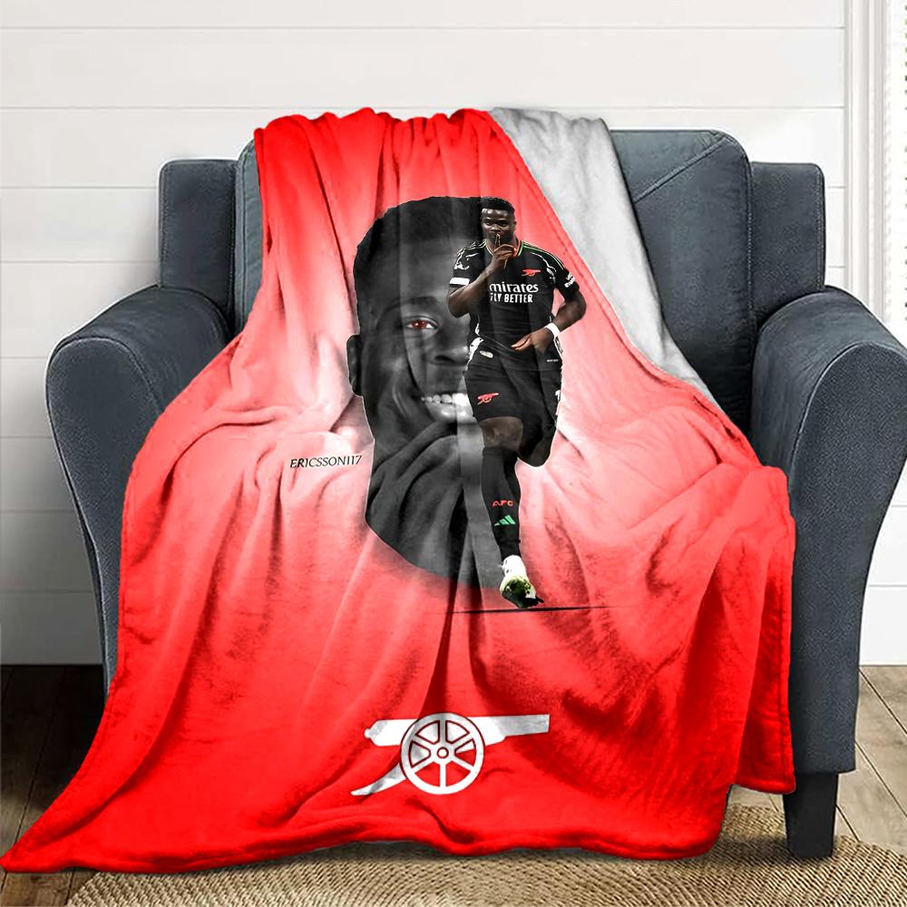 Arsenal Champions Celebration Blankets Flannel Printed Breathable Warm Throw Blanket for Home Office Bedspreads 0708a24