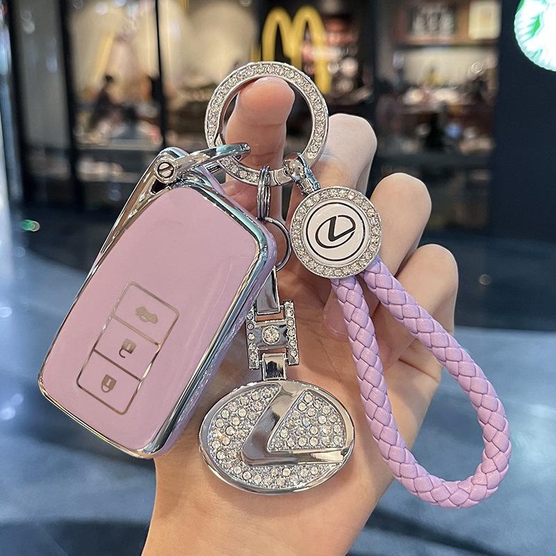 TPU Car Key Case Cover For Lexus RX350 NX300 Es300h Rx450h GS300 GX470 IS250 ES350 GX460 Nx300h Is300h Auto Keychain AccessoriesMK5