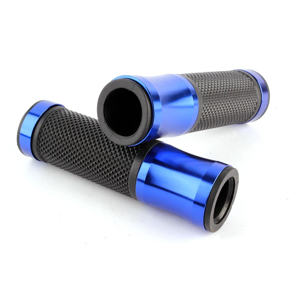 2X7/8 "мотоцикл с ЧПУ, велосипедный алюминиевый руль, резиновые гелевые ручки для Honda Yamaha kawasaki Suzuki Benelli