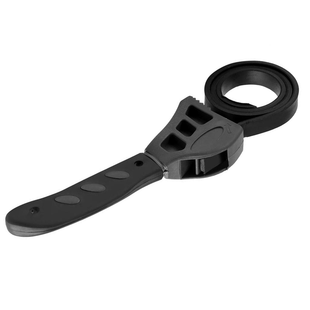 500mm Plastic Strap Wrench Jar Lids Tighten Loosen Plumbing Tool Universal Oil Filter Spanner