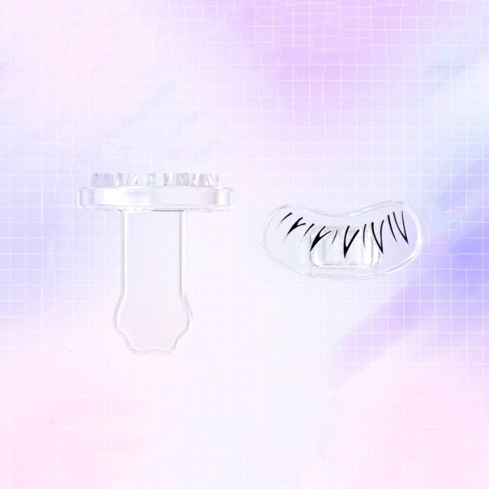 V-образные нижние ресницы принты DIY накладные ресницы подводка для глаз запечатывает ресницы