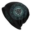 Bonnet Hats Valknut Hrungnir Heart Odin Unisex Fashion Beanie Caps Viking Skullies Ski Hat Soft Head Cover