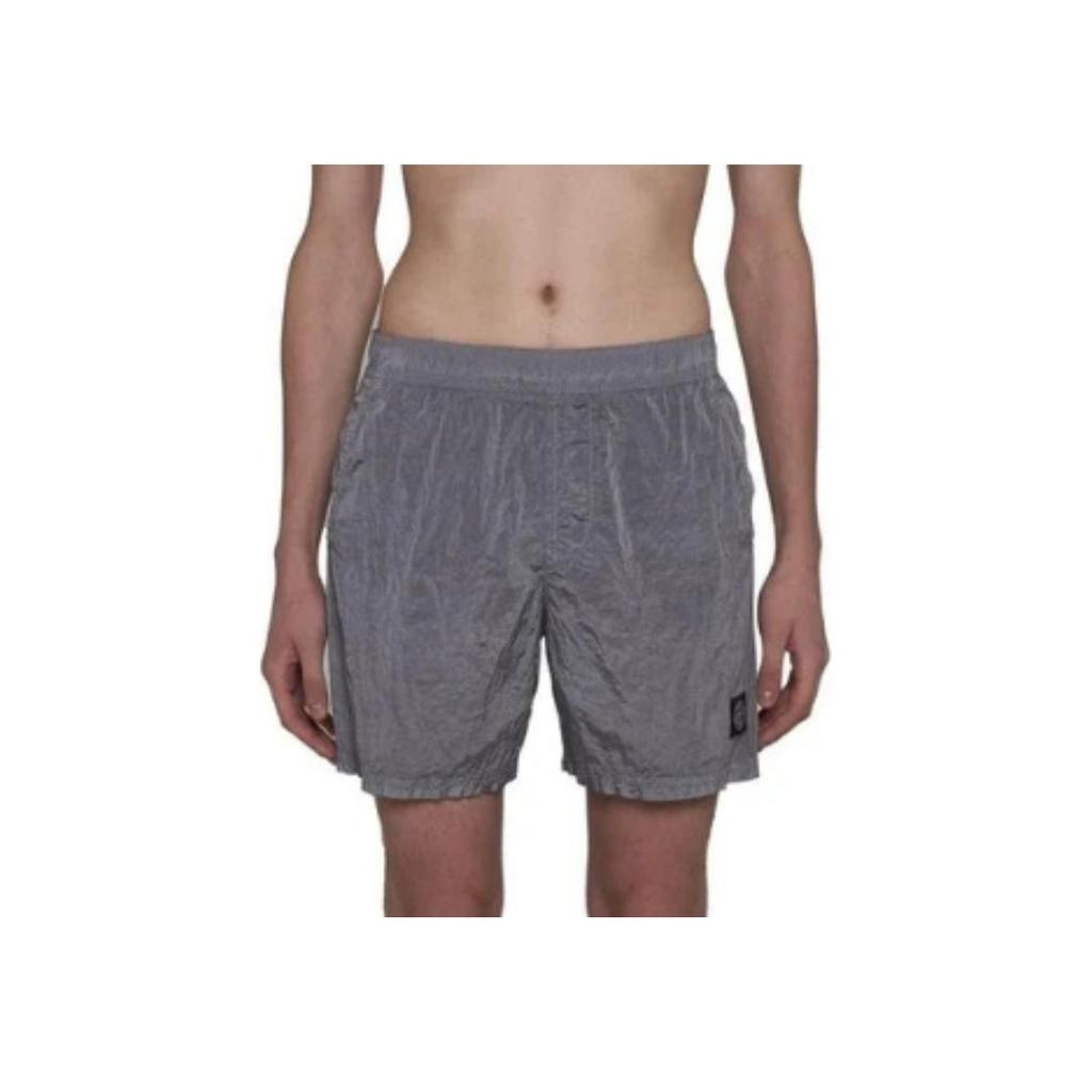 STONE ISLAND Мужские плавательные шорты regular fit из нейлона Dust Streetwear 8015B0943-V0064