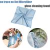 Soft Rag Kitchen Microfiber Mirror Cleaning Towel Wipe Cloth Glass Washing Towel Cleaning Cloth