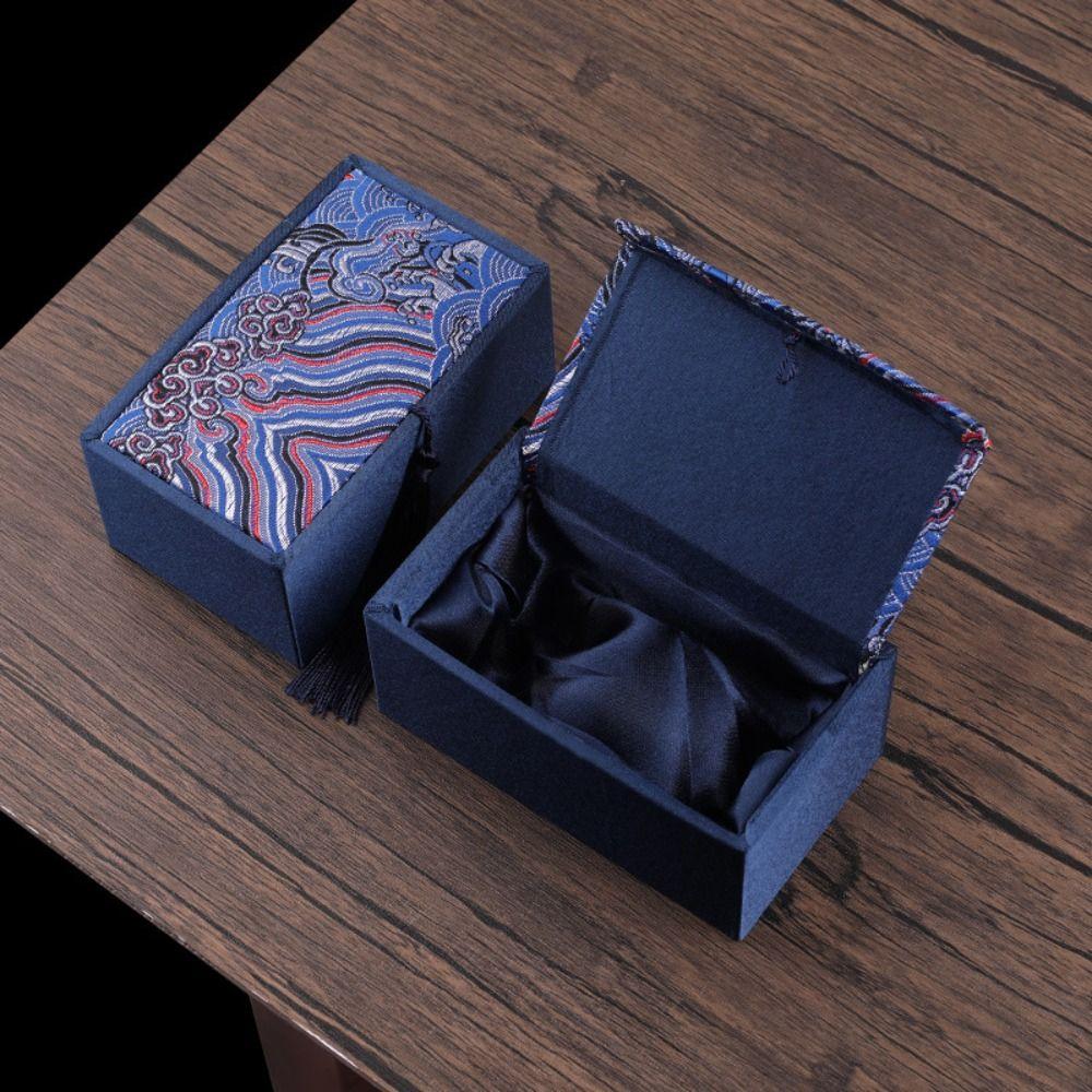 with Tassels Jewelry Storage Display Box For Wedding Travel Souvenir Gifts