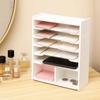Large Capacity Drawer Cashier Change Box PVC Money Collection Box Drawer Organizer  Bathroom