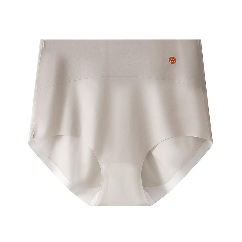 Women's Ice Silk Underwear Middle Waist Slimming Women's Breathable Thin Triangle Pants