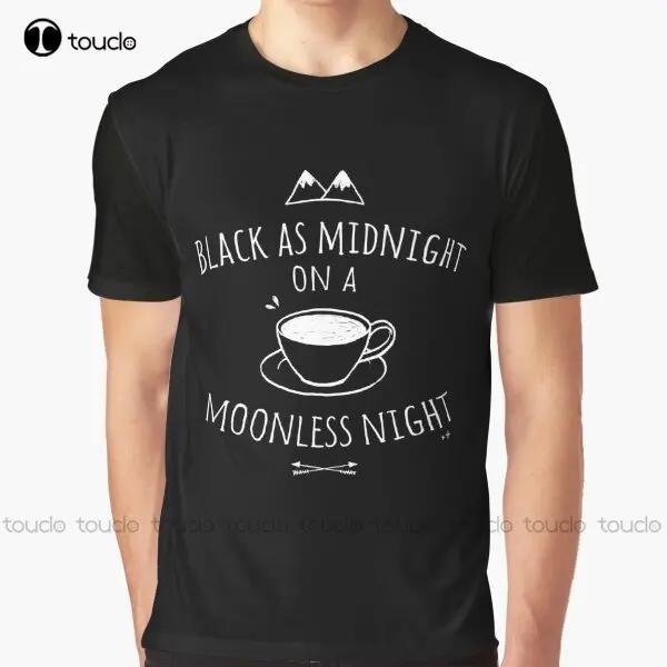 Black As Midnight Graphic Tshirt Custom Aldult Teen Unisex Digital Printing Tee Shirts Custom Gift Xxs5xl Streetwear