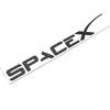 Наклейка с буквами SpaceX для Tesla Model 3 X Y S Задняя буква Наклейка Эмблема Аксессуары для автомобиля Наклейки Эмблемы Сплав цинка SPACEX