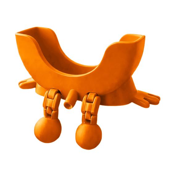 Симпатичная подвесная подставка для губки с дренажным отверстием, напечатанная на 3D-принтере, с подвесными ножками, забавная подставка для губки на кухонную раковину.