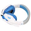   SY830MV Game Headsets   Volume Support Mic   USB Headsets with 3.5mm Microphone for   PC Laptop(Black Blue )