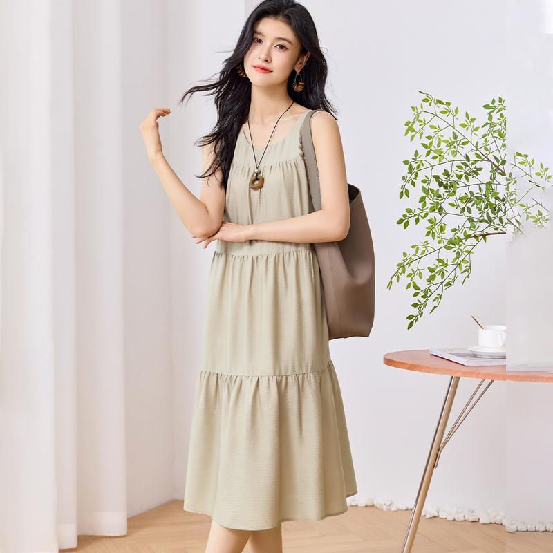 100% Pure Silk Mulberry Silk Summer Dress