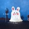 Luminous Rabbit Dragon Ornament Cartoon Frog Pig Figurine Ghost Doll Micro Landscape Christmas Decor Dollhouse Miniature Toy