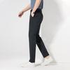 Fengxun Men's Straight-Leg Business Casual Trousers