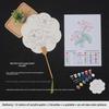 Thickened Rice Paper Round Fan for Chinese Watercolor & Calligraphy: DIY Ancient Ink Painting Kit
