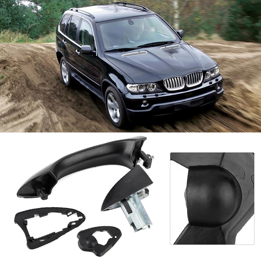 Задняя левая наружная ручка двери подходит для E53 X5 2000 2006 51218257737