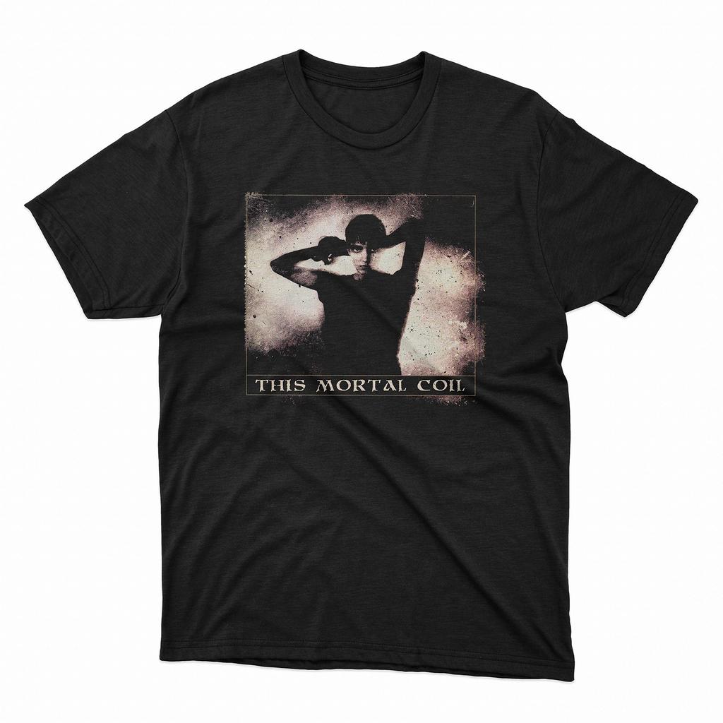 Одежда для дома с привидениями Футболка Coil This Mortal Coil Черная Унисекс S-5XL EM1423