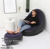 Luxurious Eco-Friendly Portable Recliner Set with Air Cushion and Footrest Stool.