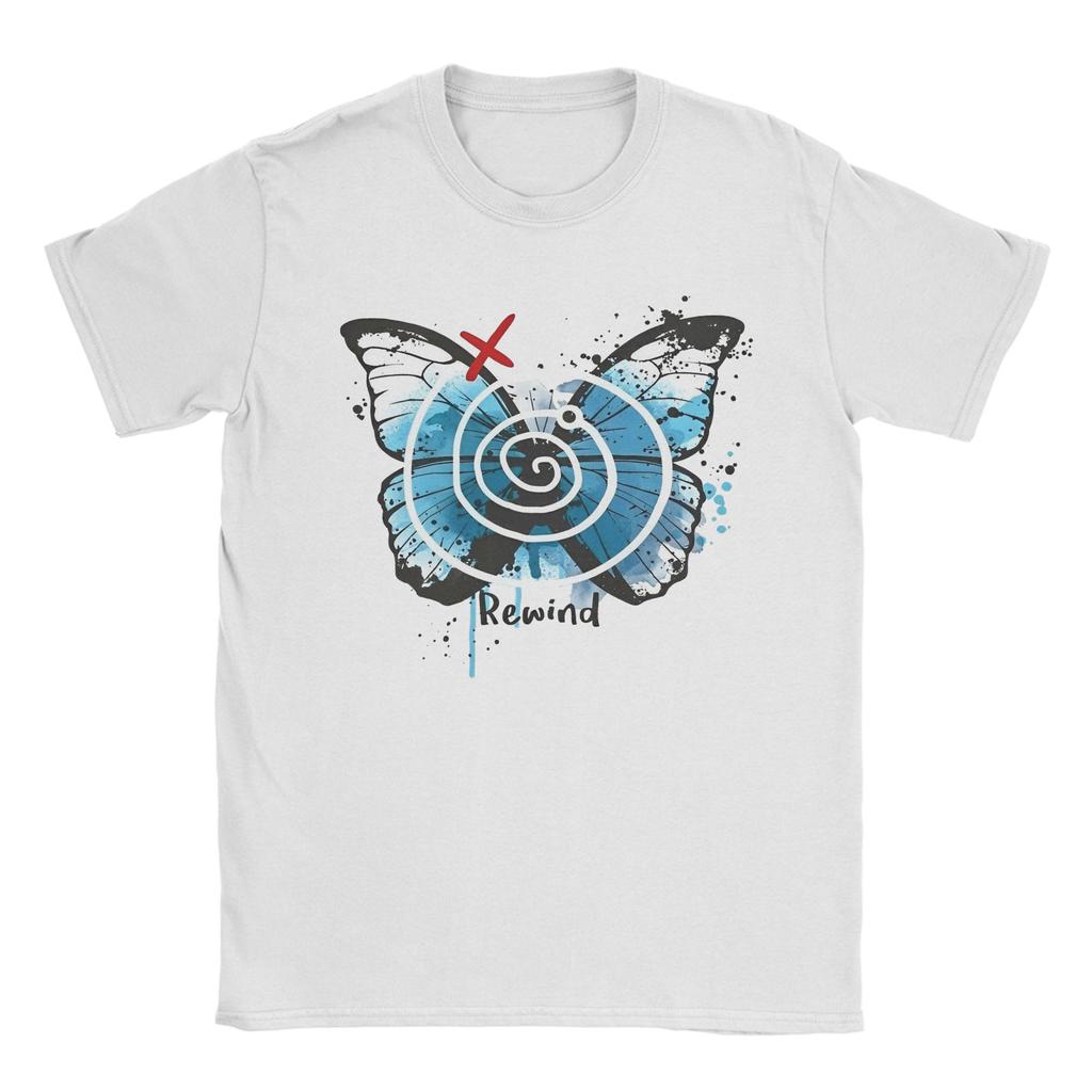 Men Life Is Strange Butterfly T Shirt 100 Cotton Clothing Awesome Short Sleeve Crew Neck Tees Gift Idea TShirts