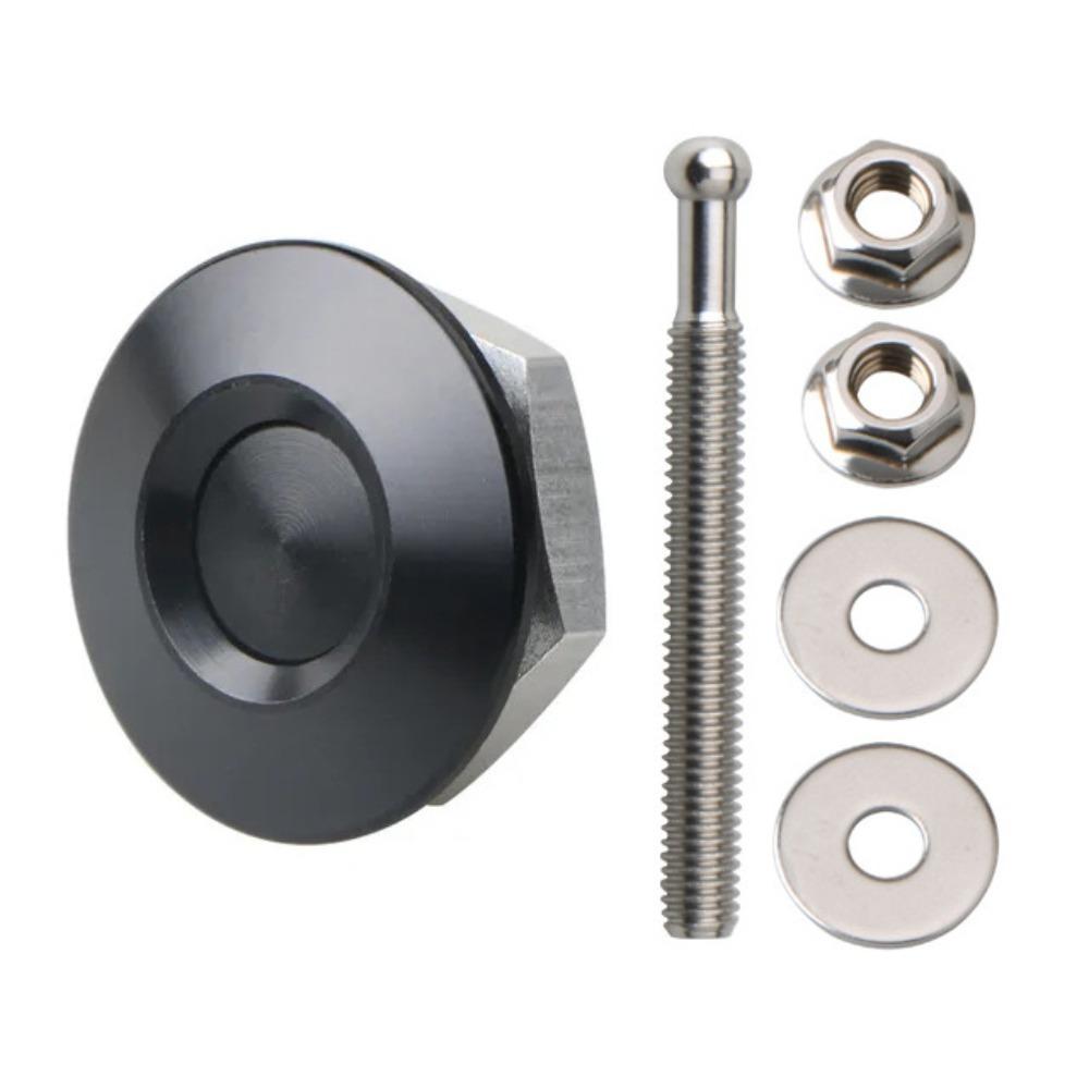 Aluminum Zinc Zinc Alloy Quick Release Fasteners 25mm Mini Size Billet Hood Lock Hood Pins Racing Car