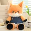 50cm New Husky Wolf Sheep Anime Peripheral Model Cute Soft Doll Room Decoration Plush Pillow Doll Kids Birthday Gift Toys
