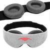 Manta sleep mask with 100% light blocking and zero intraocular pressure, comfortable and adjustable, perfect for sleeping